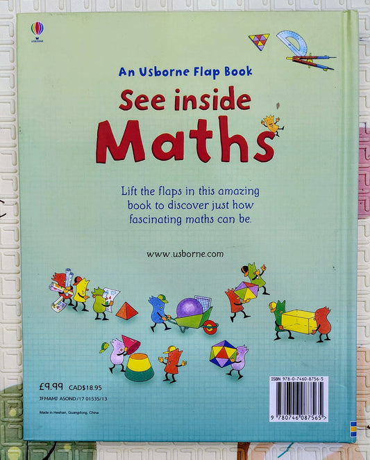 See Inside Maths by Alex Frith & Minna Lacey | Usborne Lift the Flap