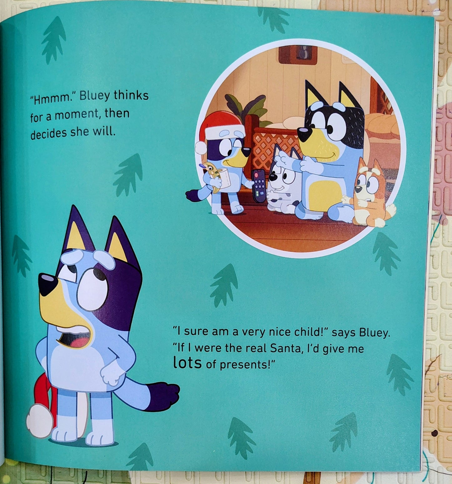 Bluey: Christmas Eve with Verandah Santa | Ladybird