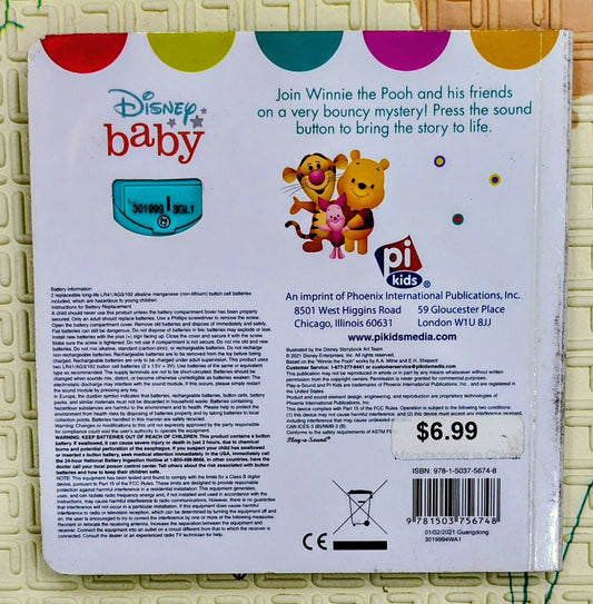 Disney Baby: Watch Out for Woozles! | Sound Book
