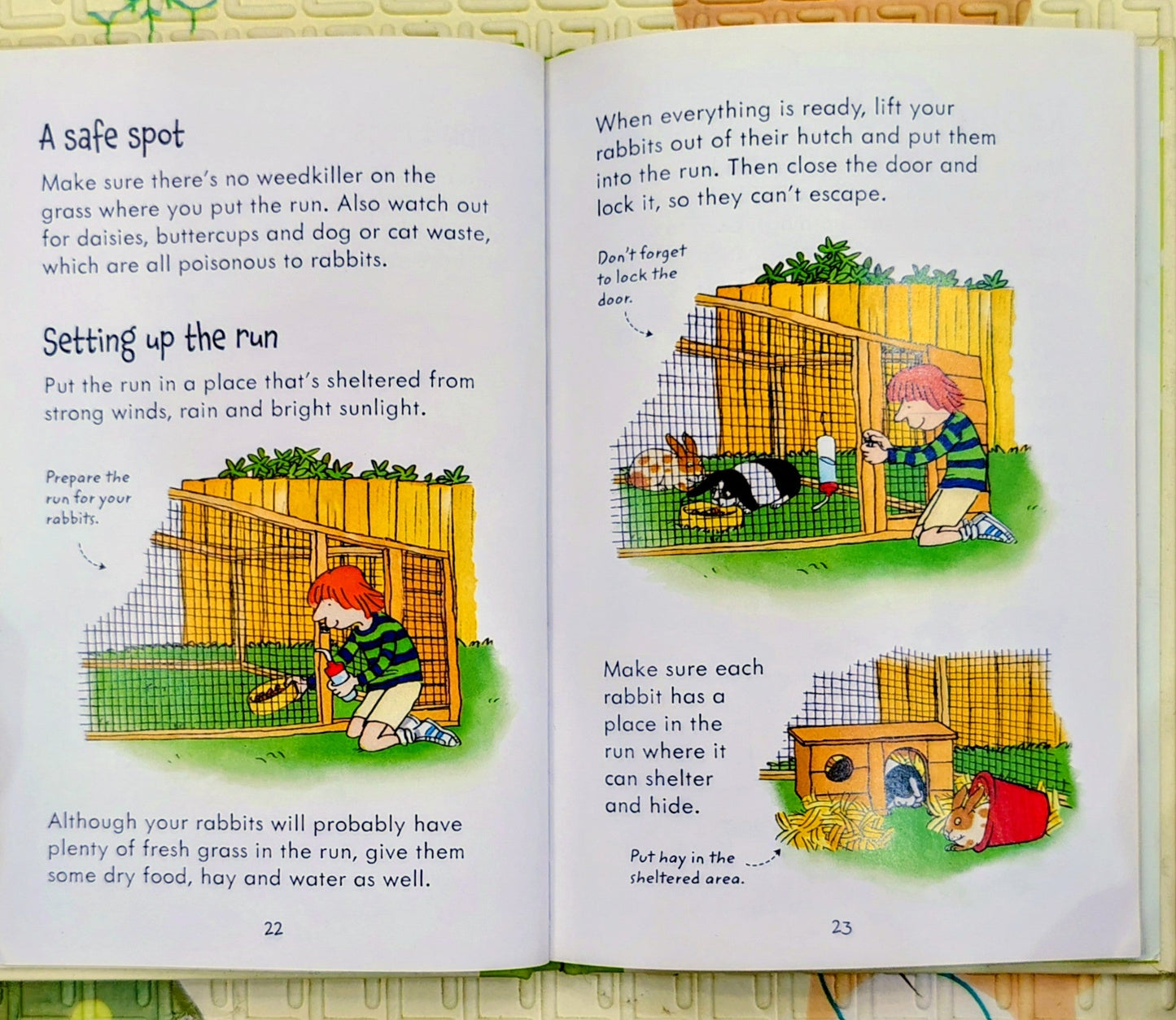 Looking After Rabbits by Usborne | Usborne Pet Guides