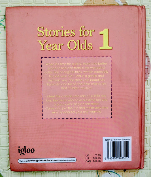 Stories for 1 Year Olds | Parragon Books | 6 stories inside