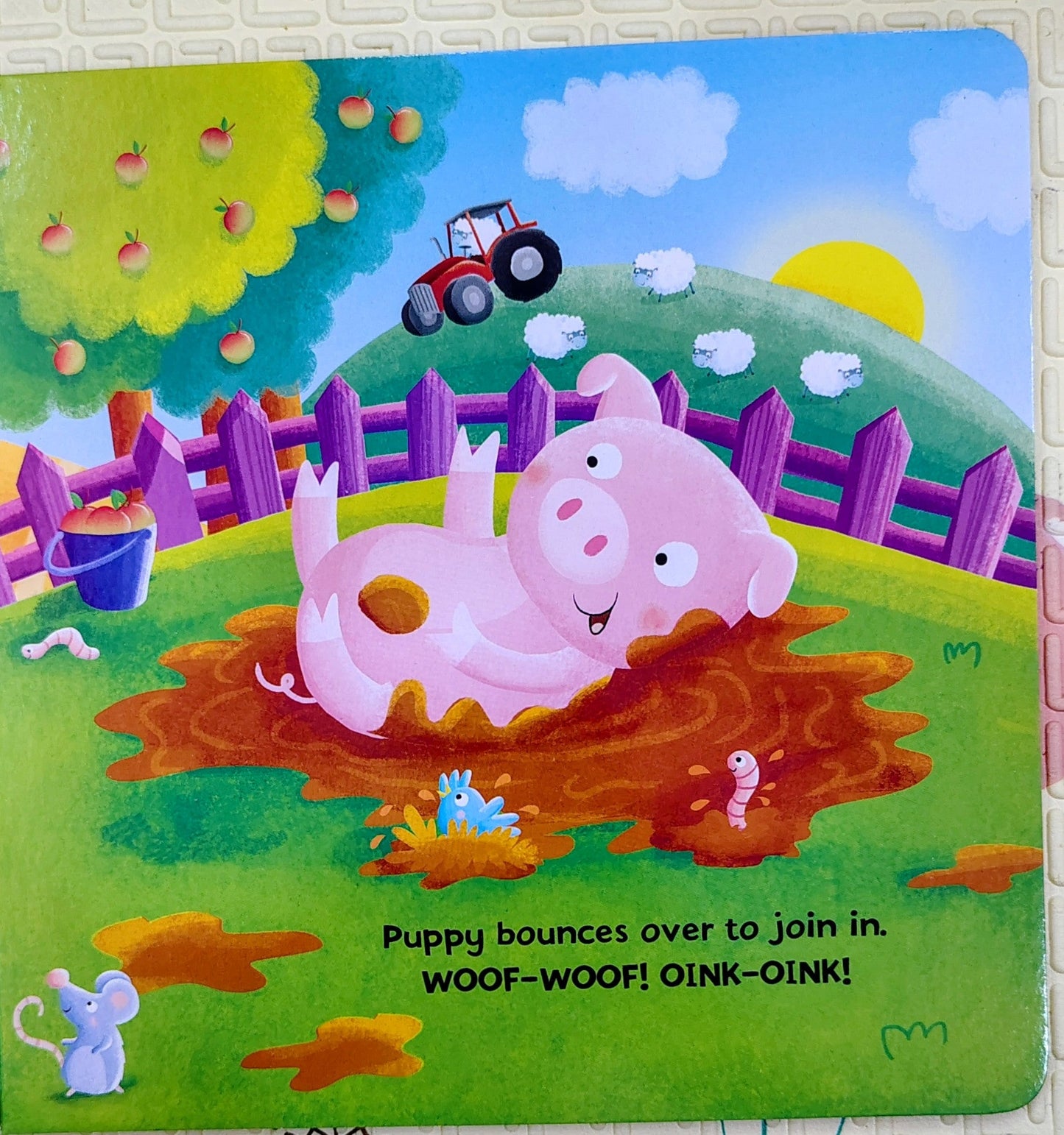 Happy Puppy | Tale of Farmyard Friendship| Stock and Rocket | Boardbook