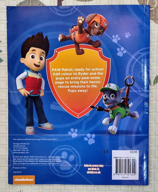 Paw Patrol: Mega Colouring by Nickelodeon