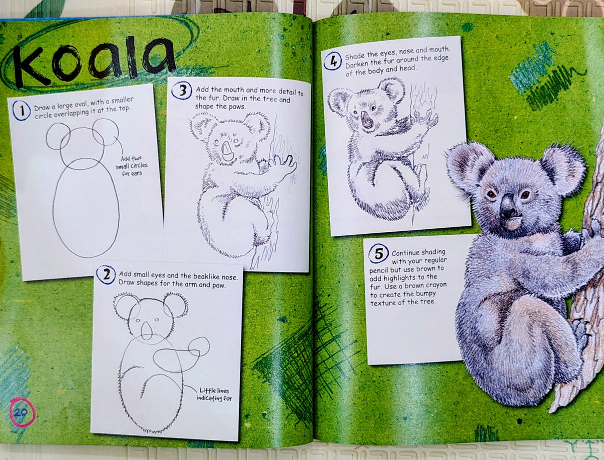 How to Draw Animals by Miles Kelly