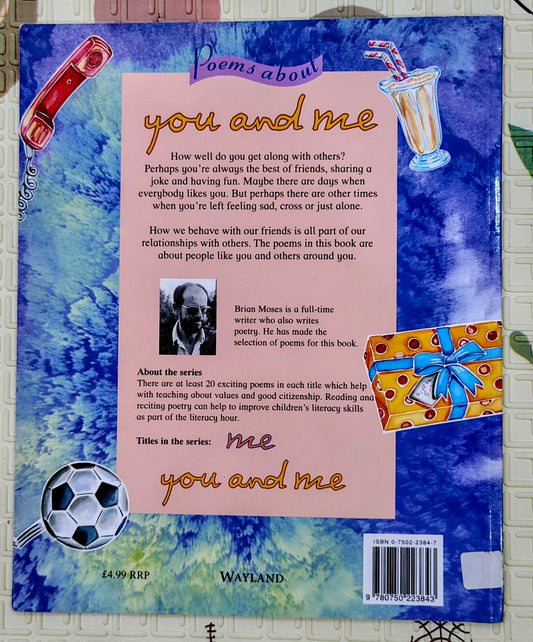 Poems About You and Me chosen by Brian Moses | Wayland