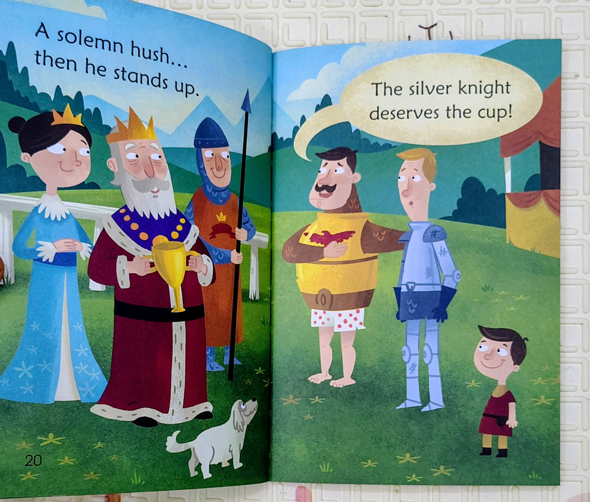 Knight Fight by Lesley Sims | Usborne First Reading