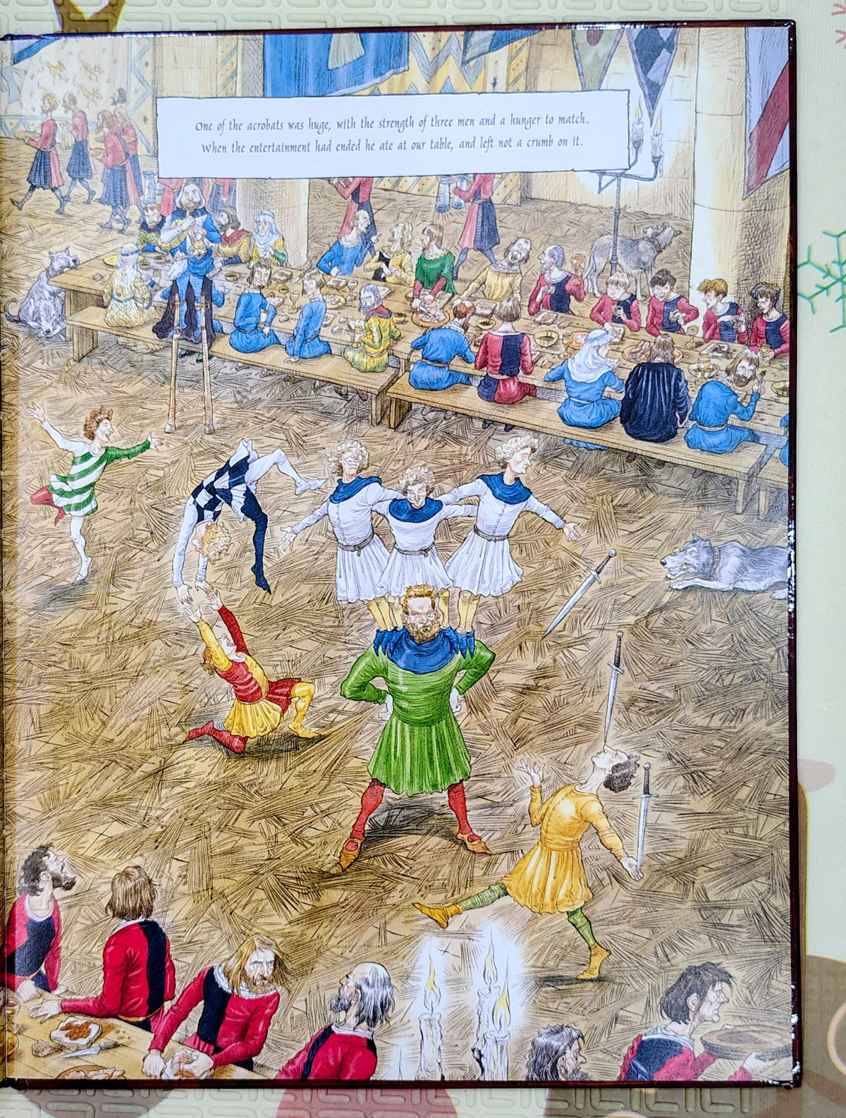 Castle Diary: The Journal of Tobias Burgess, Page by Richard Platt