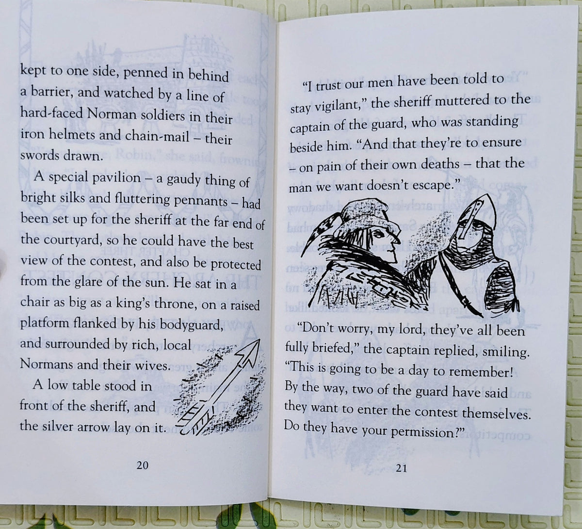 Robin Hood and the Silver Arrow by Tony Bradman and Tony Ross