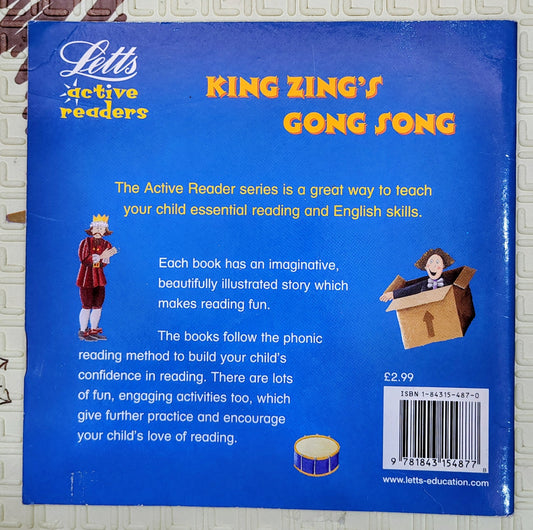 King Zing's Gong Song | Letts Active Readers 4-6 years