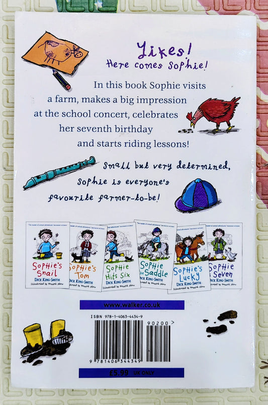 Sophie is Seven by Dick King-Smith | Walker Chapter book6