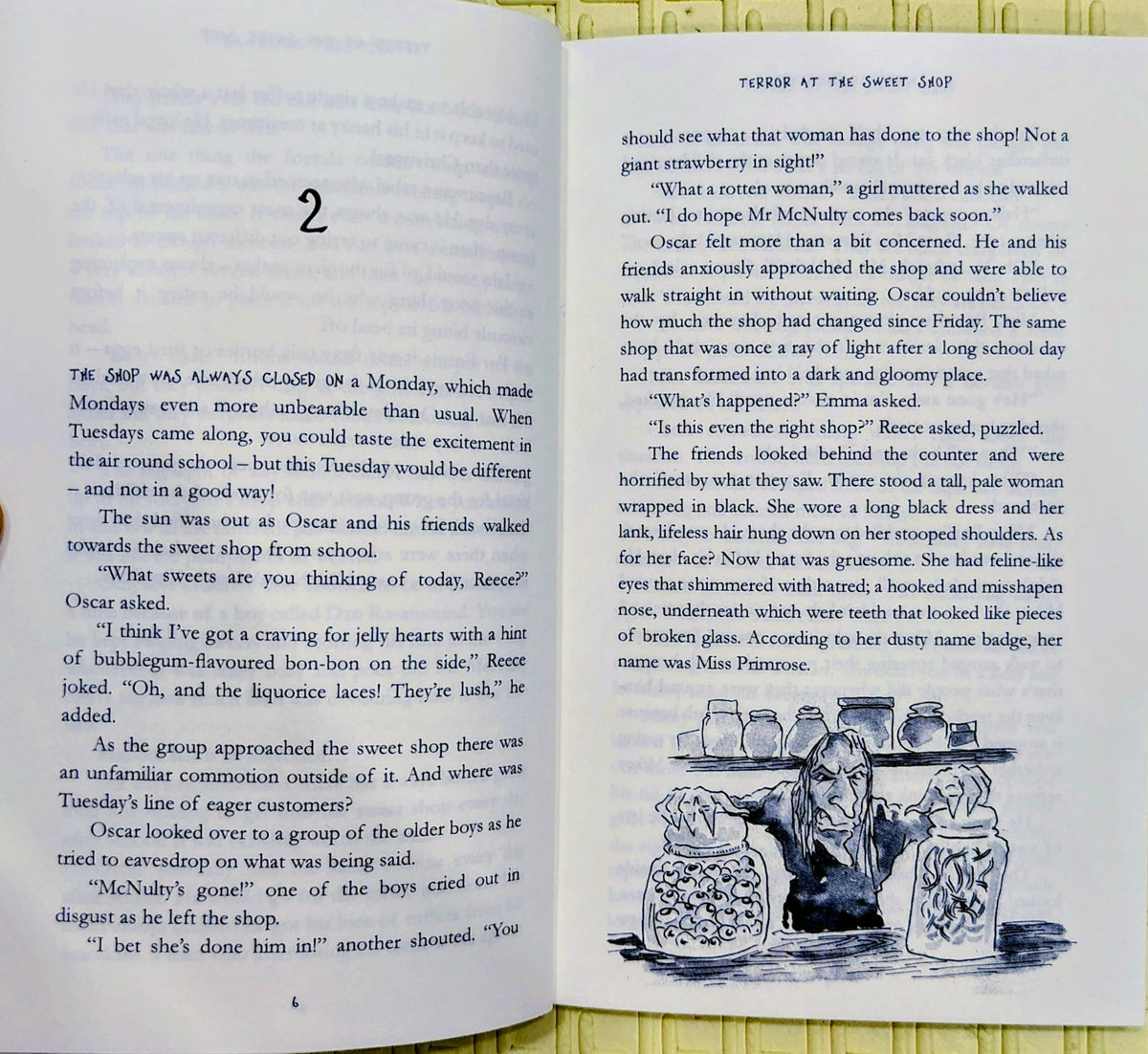 Terror at the Sweet Shop by Lawrence Prestidge and G. william
