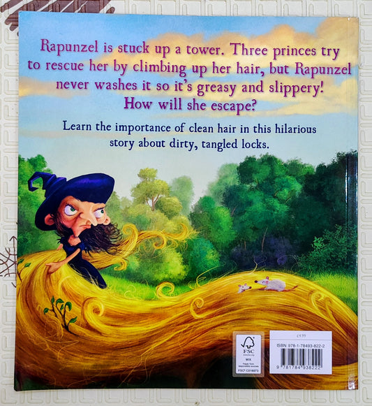 Rapunzel, Rapunzel, Wash Your Hair! | A book about Hair hygiene
