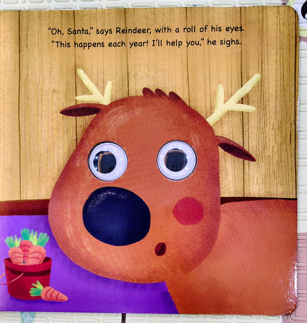 Jolly Santa's Big Delivery | Igloo Books | Wobbly eye book
