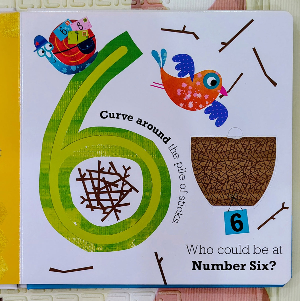 Mr. Snail's Counting Trails by Stuart | Finger Tracing Book