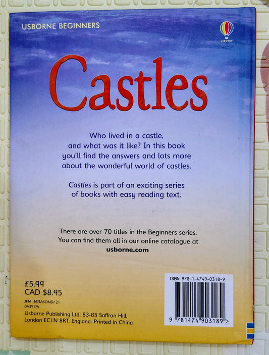 Castles by Usborne | Usborne Beginners