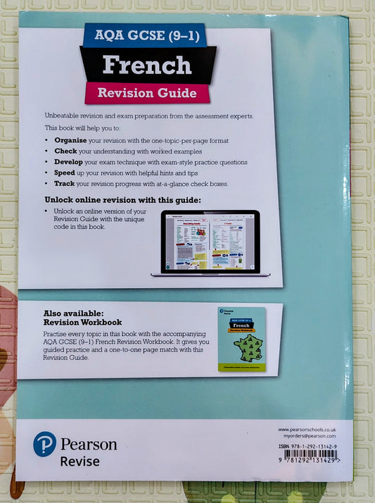 AQA GCSE (9-1) French Revision Guide | Pearson