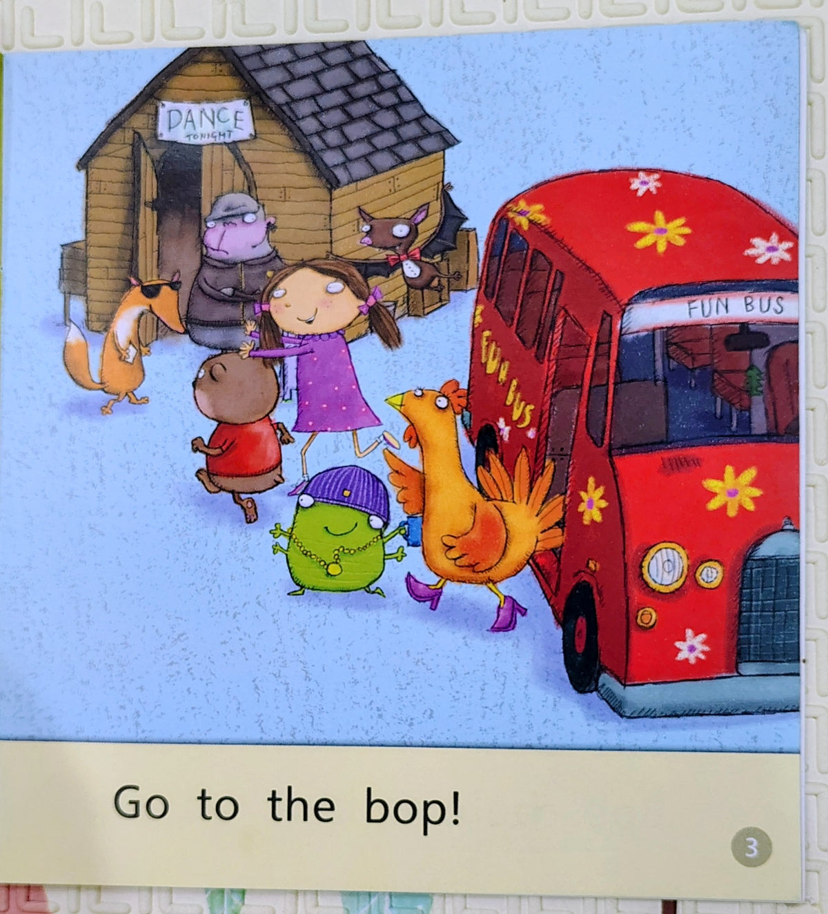 The Bop by Jeanne Willis | Phonics Bug Phase 2
