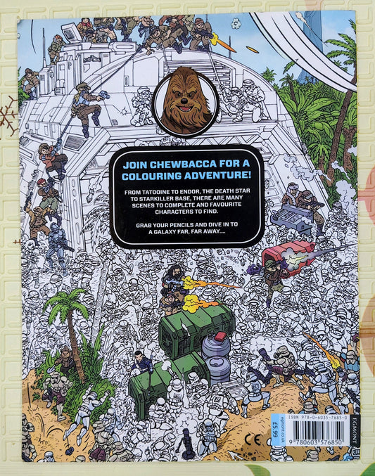 Star Wars Where's the Wookiee? Colouring Book | Lucasfilm