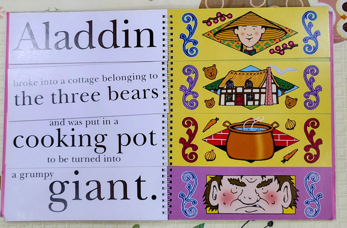 Mixed Up Fairy Tales by Hilary Robinson and Nick Sharratt | Flip Flap