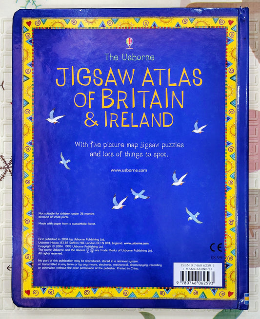 The Usborne Jigsaw Atlas of Britain & Ireland | Usborne | Geography