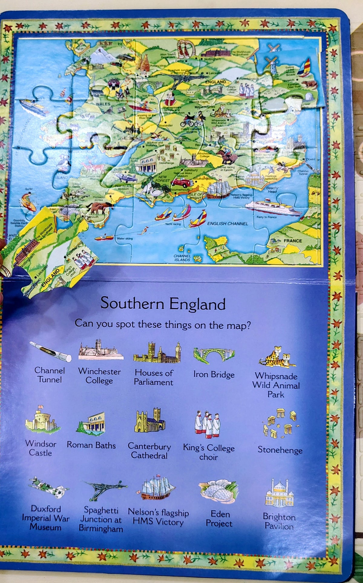 The Usborne Jigsaw Atlas of Britain & Ireland | Usborne | Geography