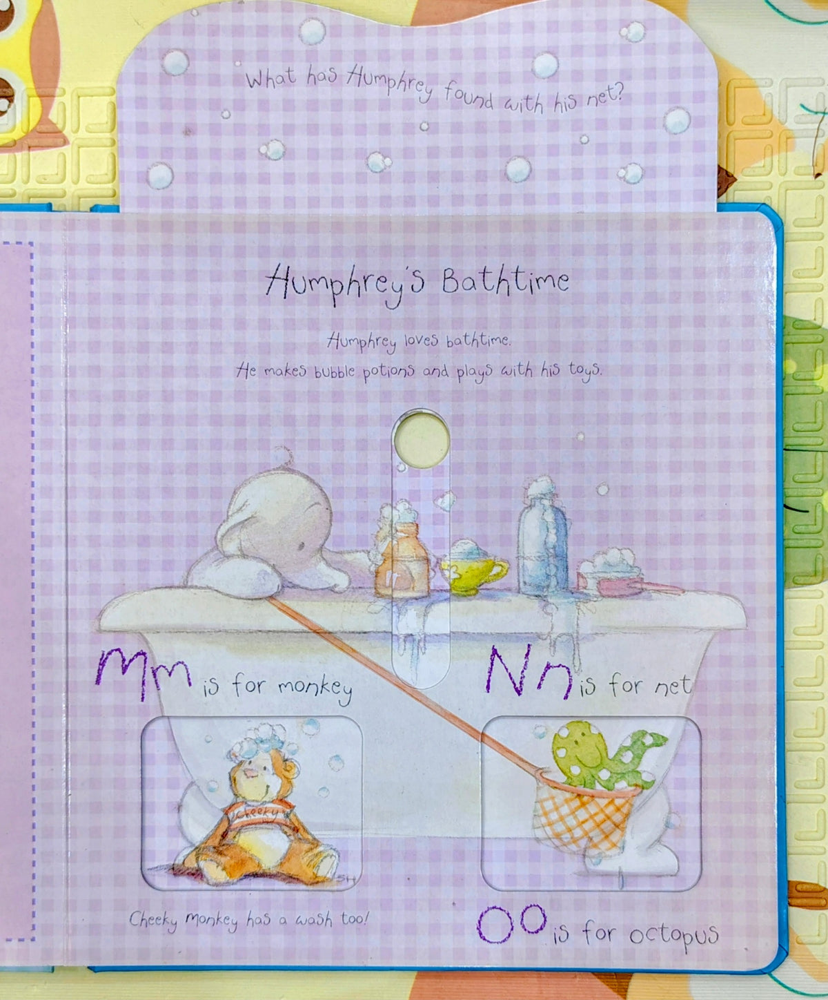 Learn with Humphrey ABC by Emily Hunter | Push Pull and Slide book