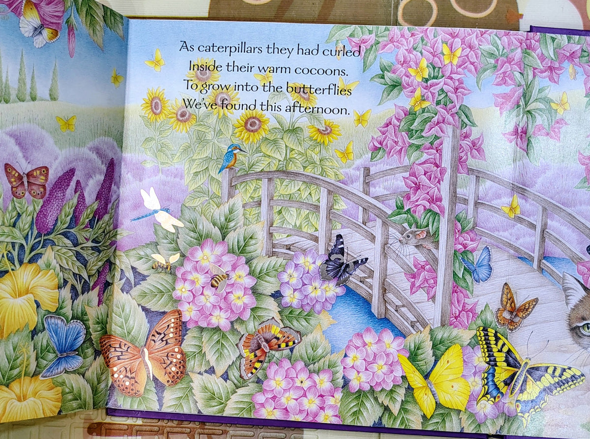The Butterfly Garden by Sue Harris | Lift the Flap Nature Book | Templar