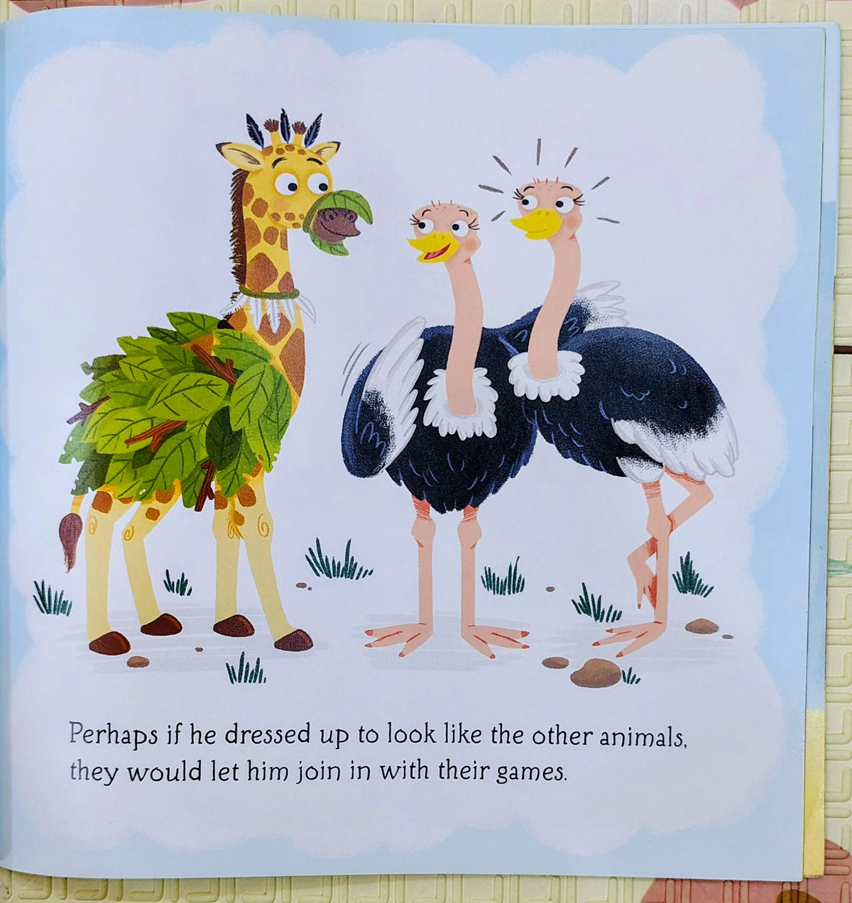 Little Giraffe's Big Idea by Benjamin Richards & Louise Forshaw