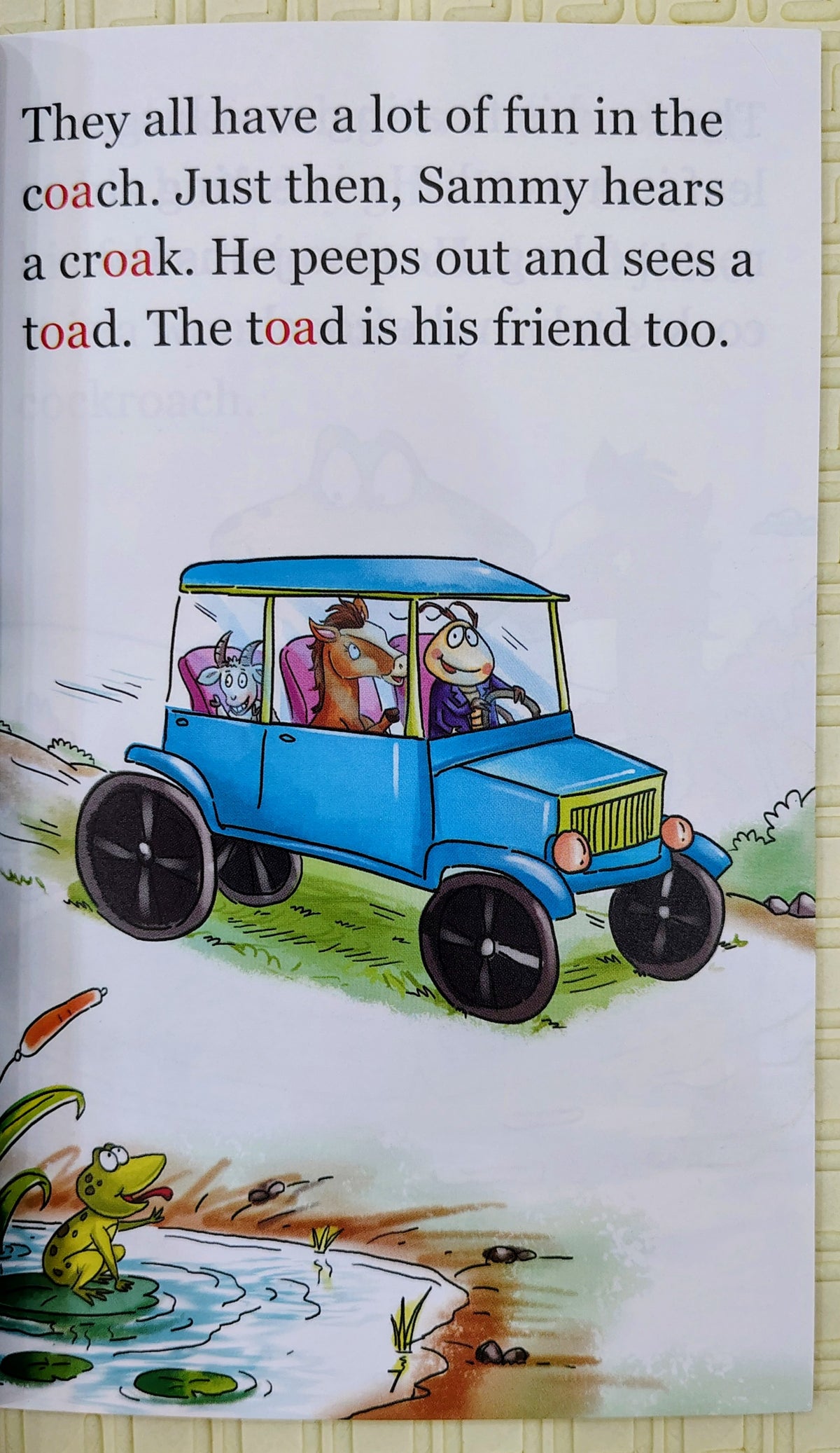 A Cockroach in the Coach and other stories | Phonics | Pegasus