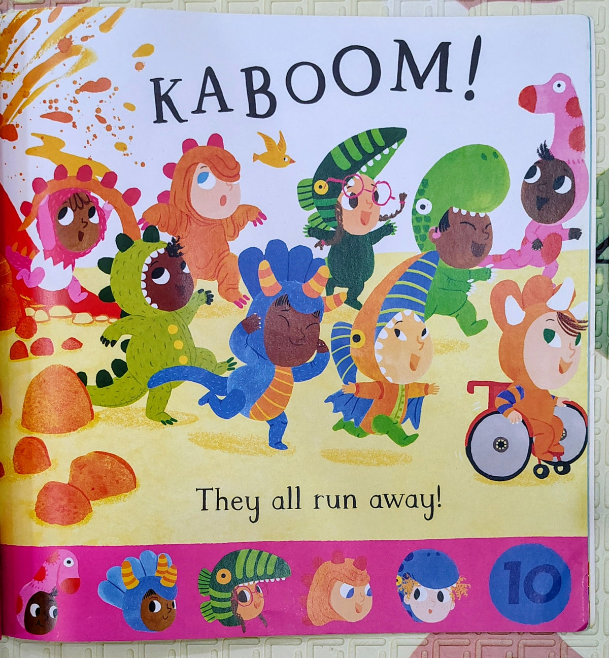 This Little Dinosaur by Coral Byers and Alberta Torres | Macmillan | Counting Book