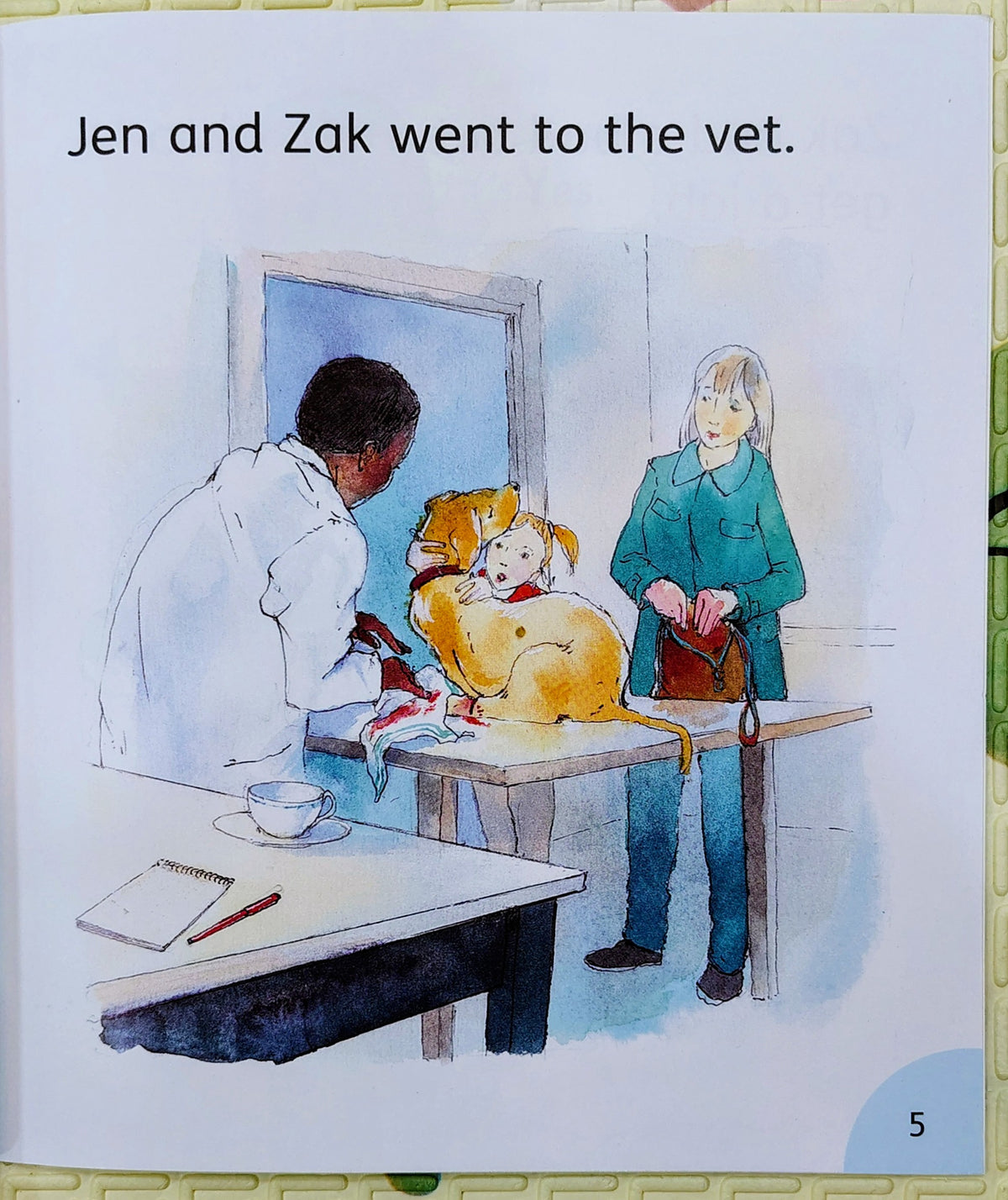 Zak and the Vet by Julia Donaldson | Read with Oxford Phonics Level 1