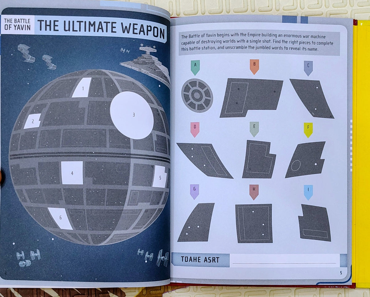 Star Wars Battle Stations Activity Book and Model | Disney