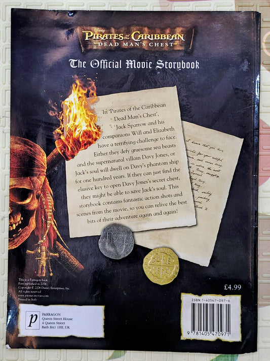 Pirates of the Caribbean: Dead Man's Chest The Official Movie Storybook by Disney