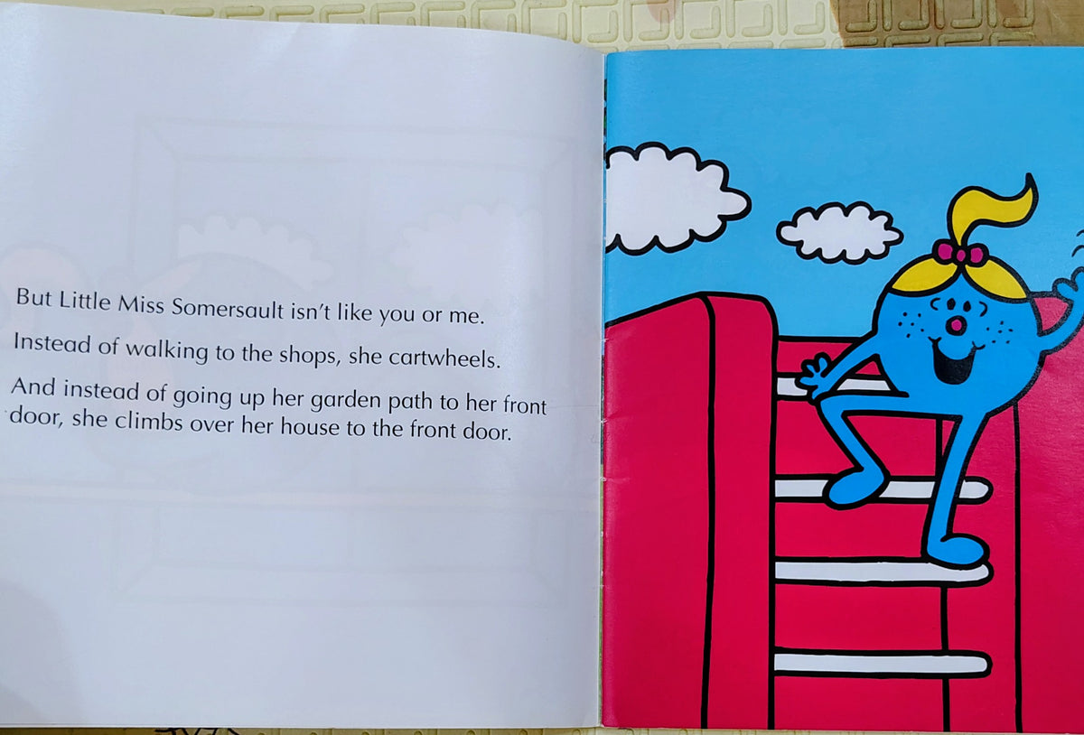 Little Miss Somersault Goes Bump by Roger Hargreaves | Mr. Men