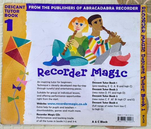 Recorder Magic by Jane Sebba & David Moses | A & C Black | Music