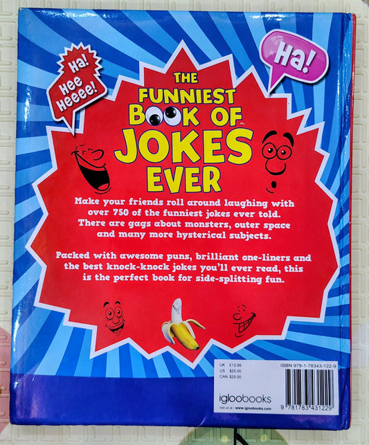 The Funniest Book of Jokes Ever | Over 750 funniest jokes | IglooBooks