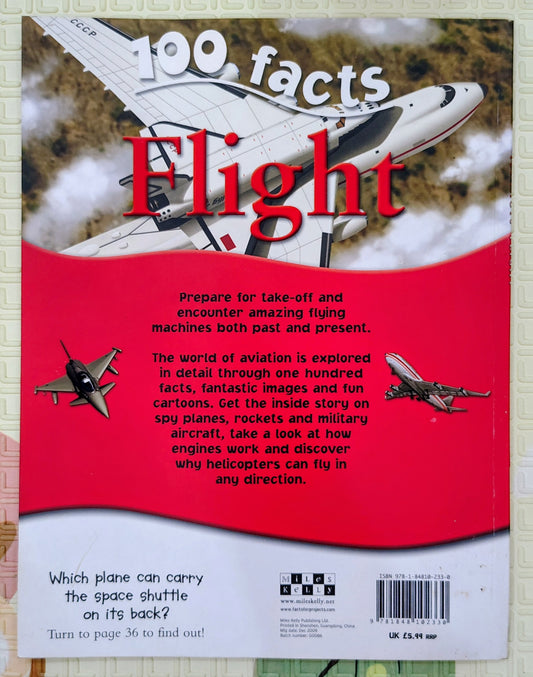 100 Facts Flight by Miles Kelly | Non-Fiction