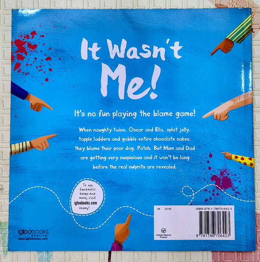 It Wasn't Me! by Lucy Barnard and Hannah Moo | IglooBooks