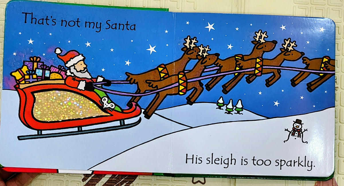 That's not my Santa... by Fiona Watt | Usborne Touch and Feel
