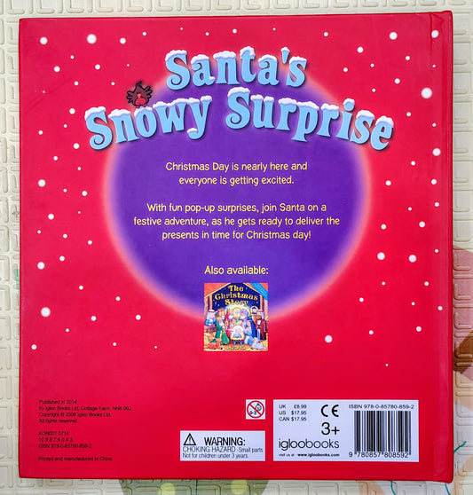 Santa's Snowy Surprise | North Pole | Festive Pop-Up | IglooBooks