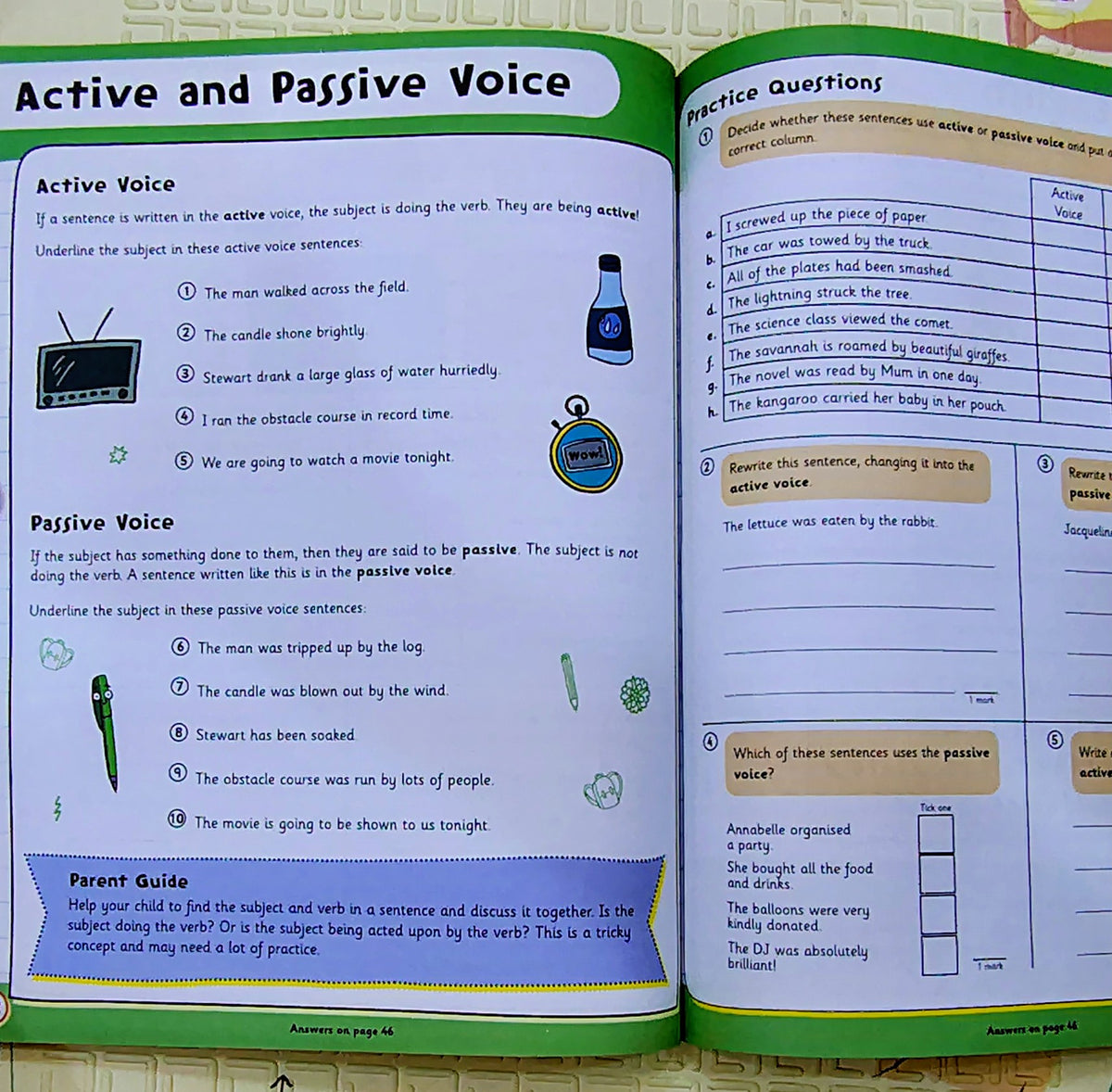 Key Stage 2 English: Don't Panic SATs by Help with Homework |Revision