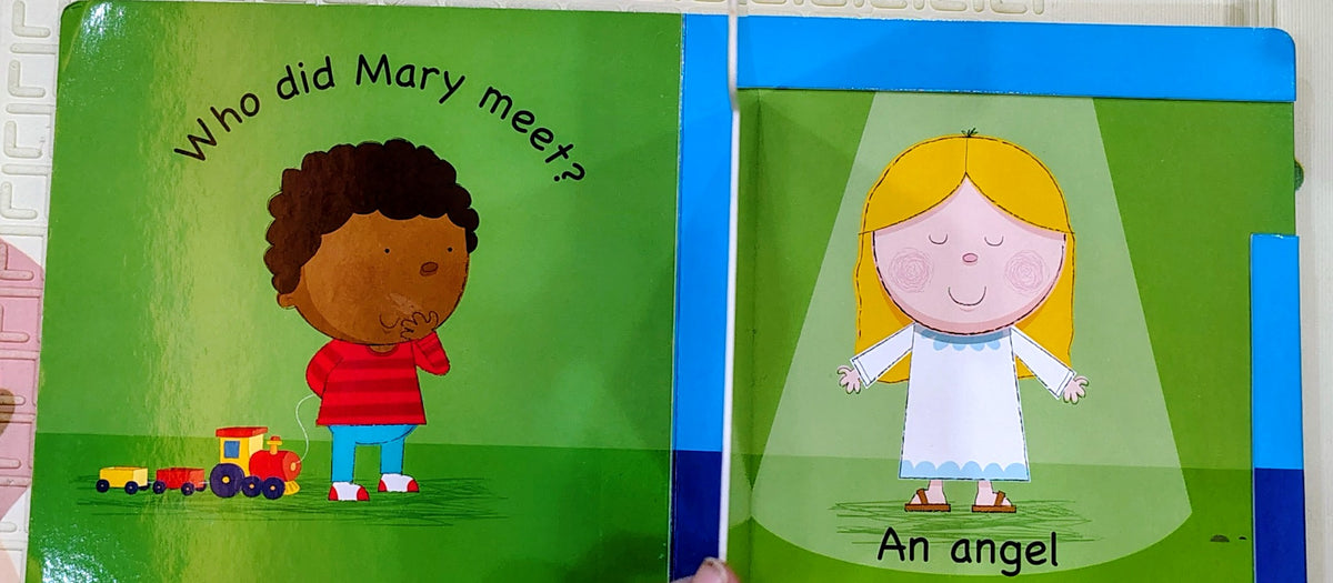 Christmas Bible Friends by Mike Byrne | Giant Flap Boardbook