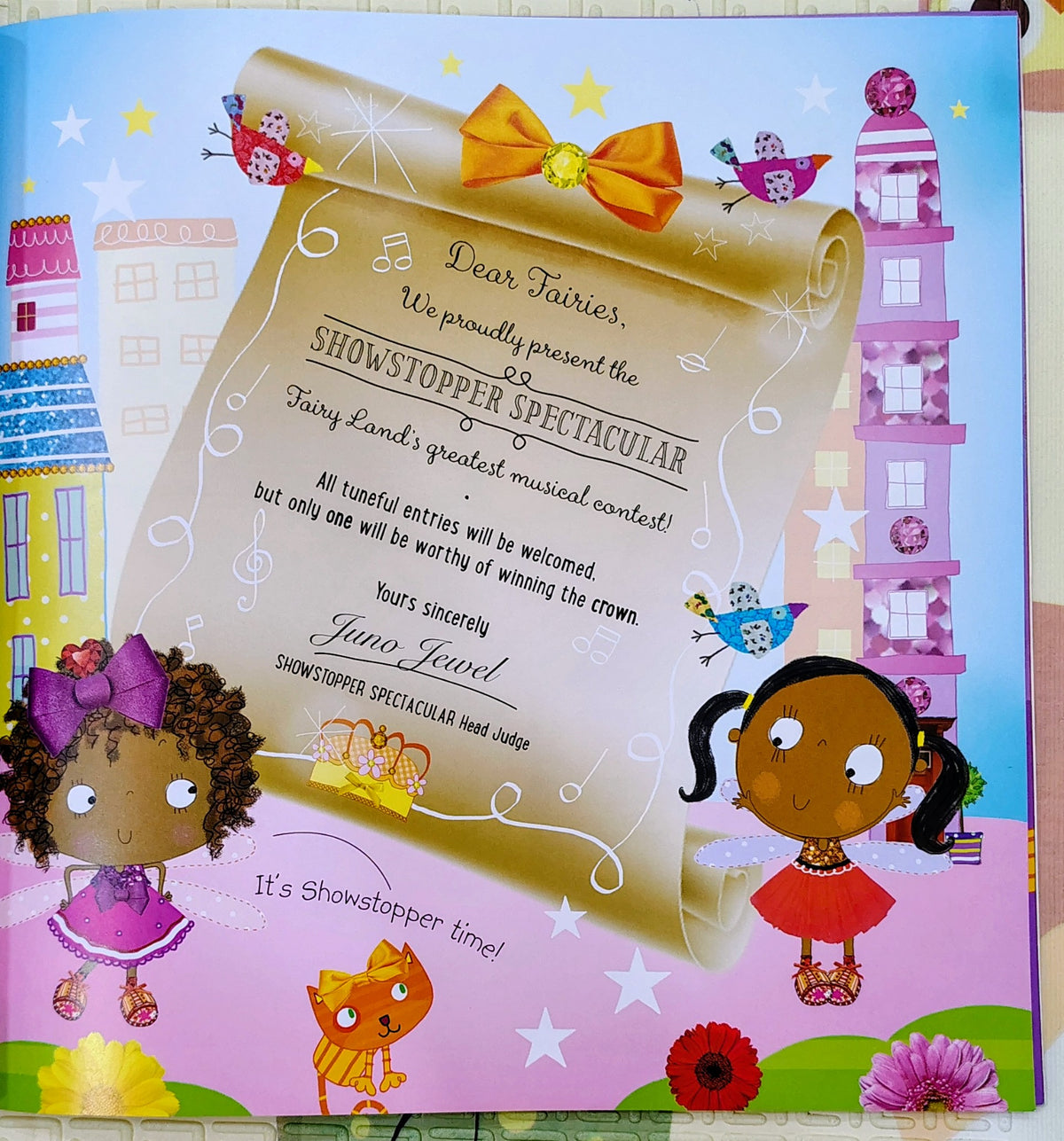 Alice the Amber Fairy and the Showstopper Spectacle by Sparkle Town Fairies