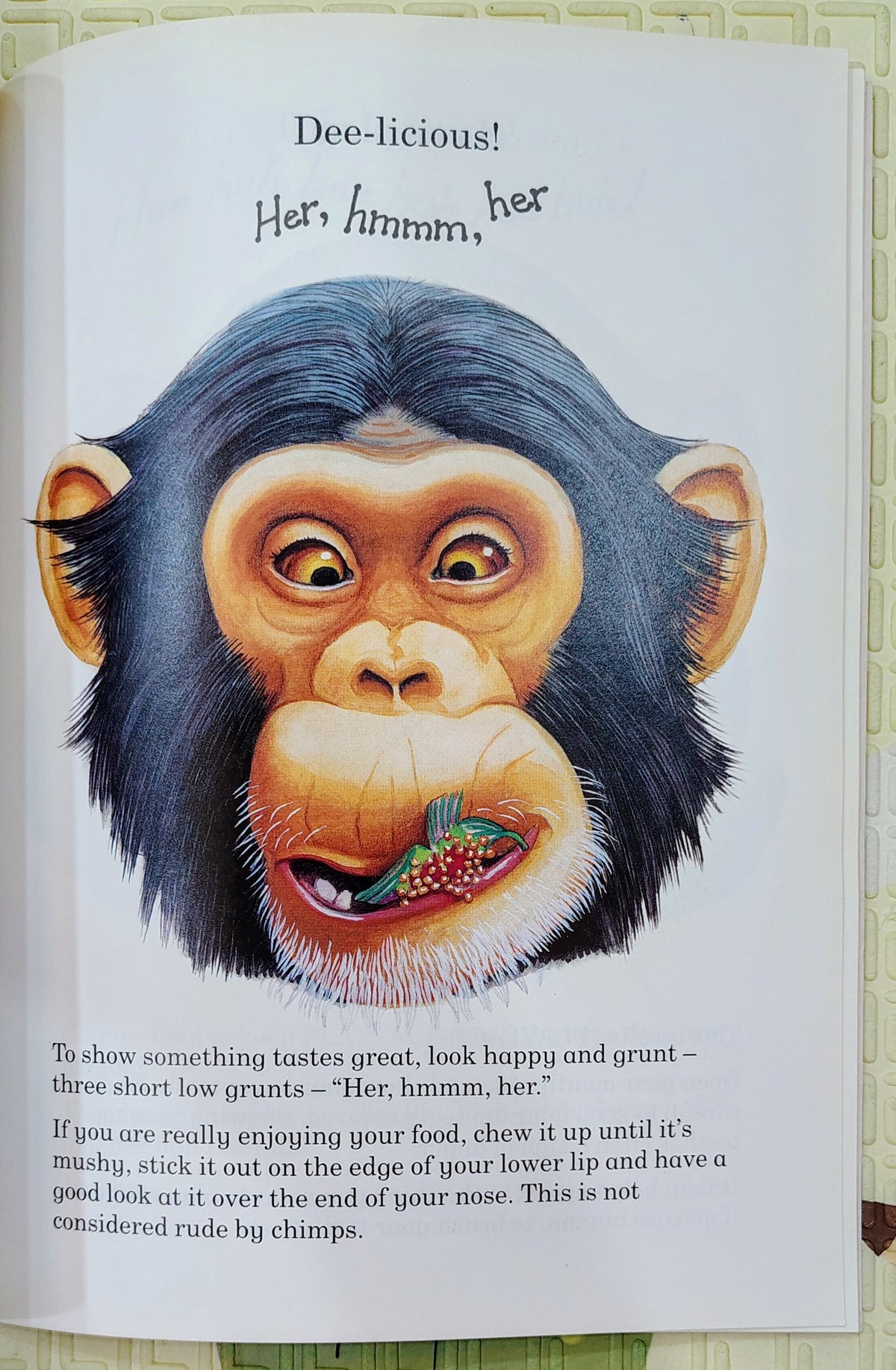 How to Speak Chimpanzee by Richard Brassey | Humor & Animals