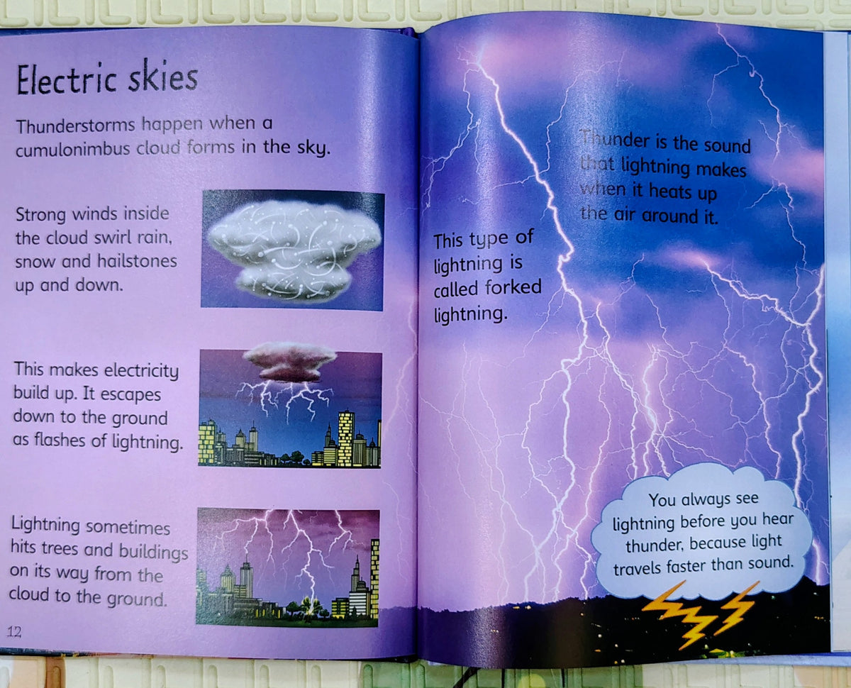 Weather by Usborne | Usborne Beginner