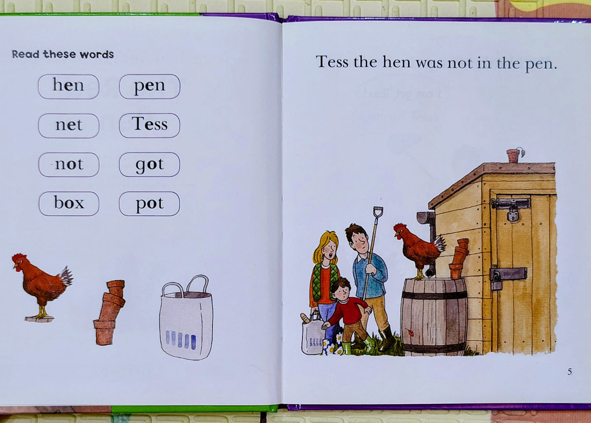 The Red Hen by Roderick Hunt and Alex Brychta | Oxford Level 2
