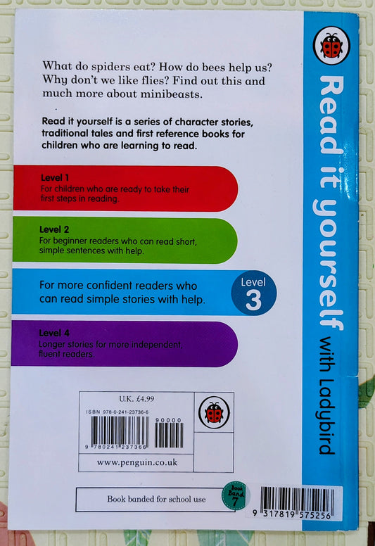 Minibeasts | Read with Ladybird Level 3
