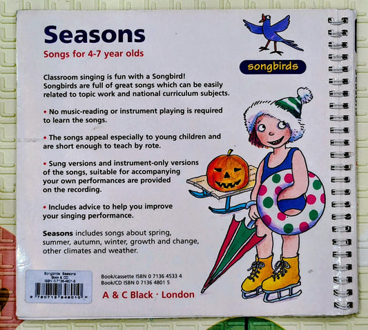 Seasons Songs for 4-7 year olds by Jacky Atkinson | Songbirds | Music & Song