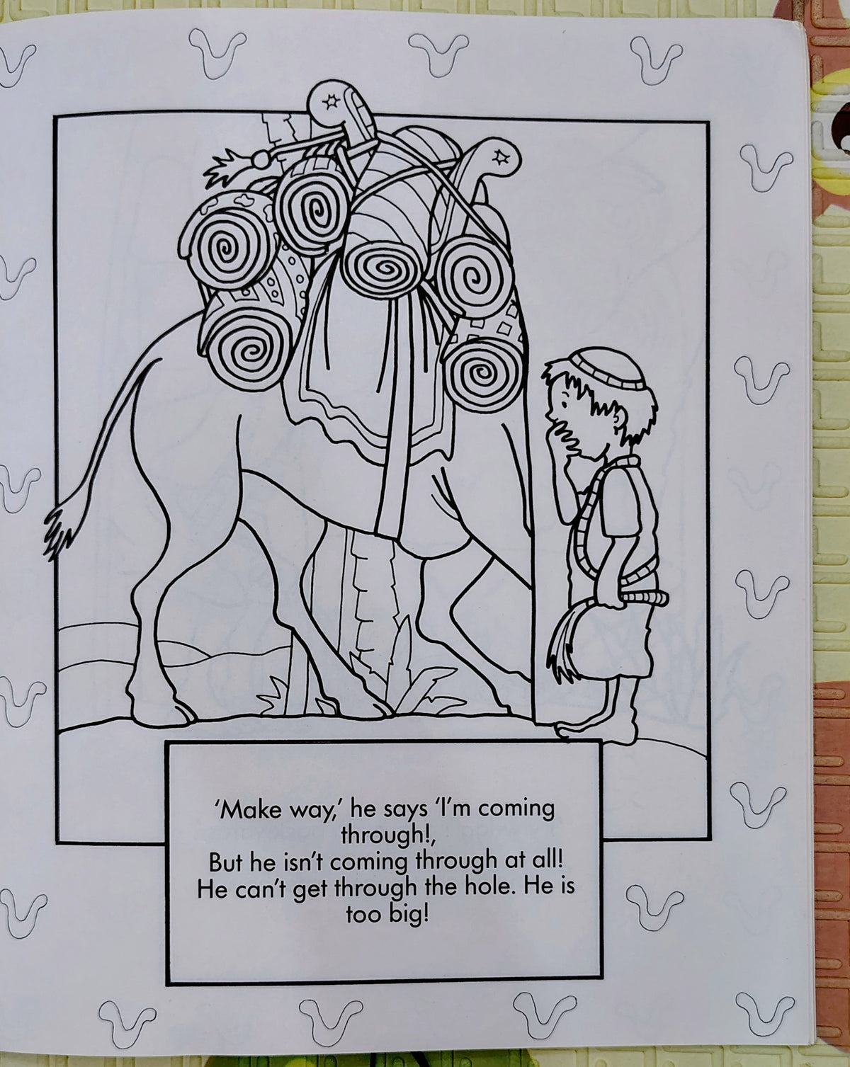 The Little Gate: Stories Jesus Told Colouring Book