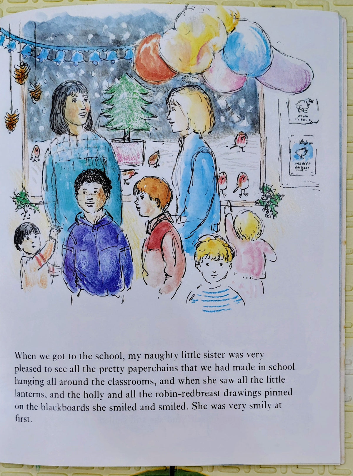 My Naughty Little Sister and Father Christmas by Dorothy Edwards and Carolyn Dinan